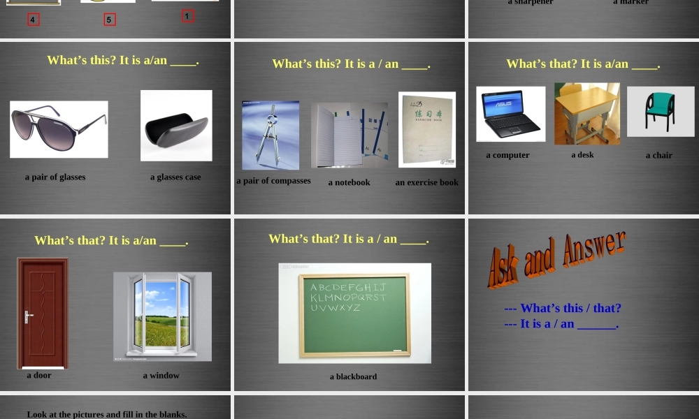 冀教初中英语七上《Lesson 4 What Is It》PPT课件 (5).ppt