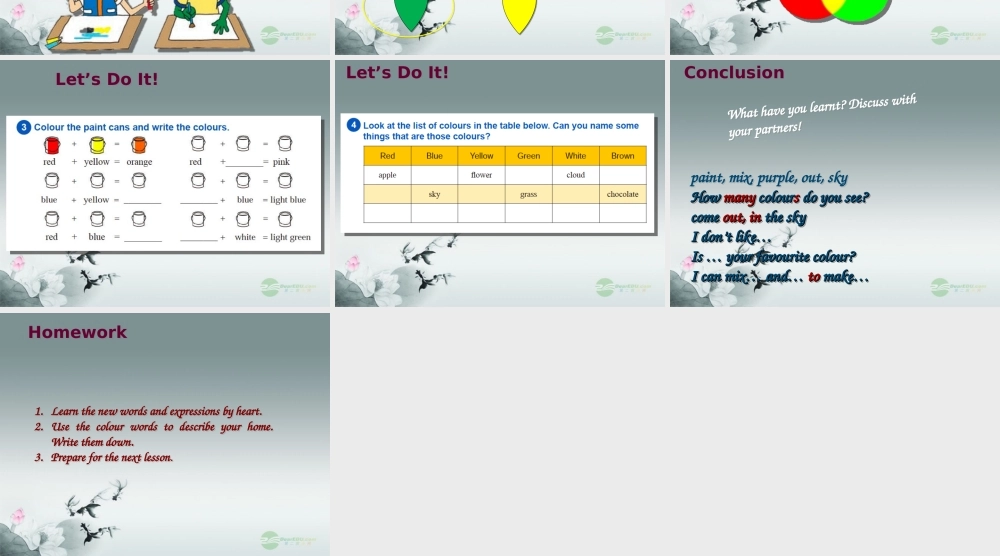 冀教初中英语七上《Lesson 8 Danny's Favourit Colour》PPT课件 (1).ppt