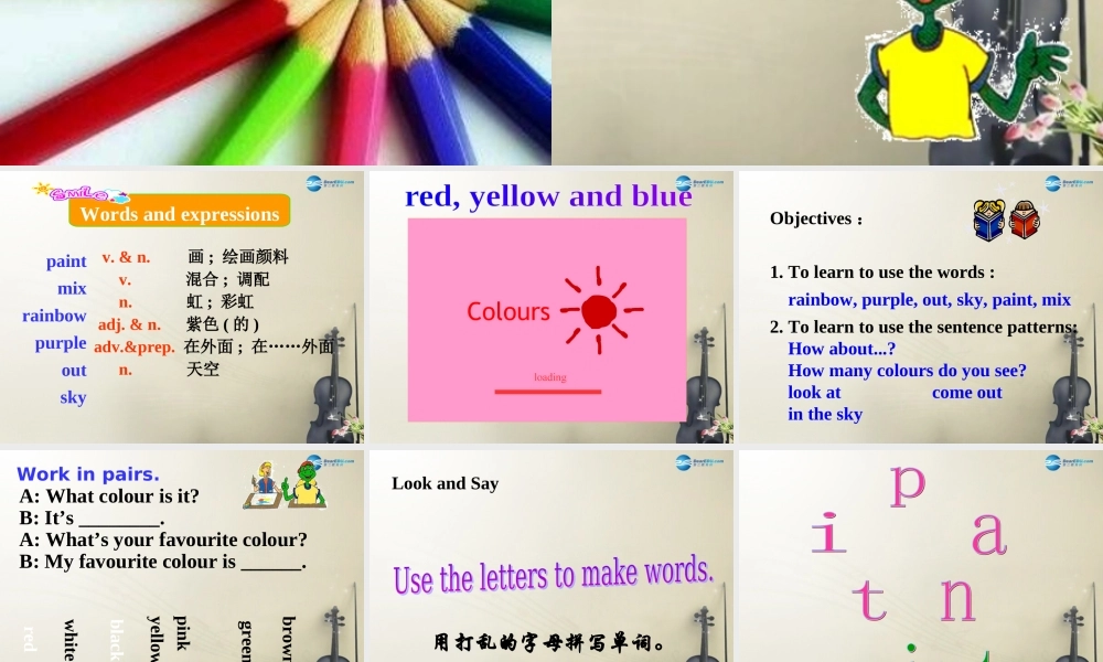 冀教初中英语七上《Lesson 8 Danny's Favourit Colour》PPT课件 (3).ppt