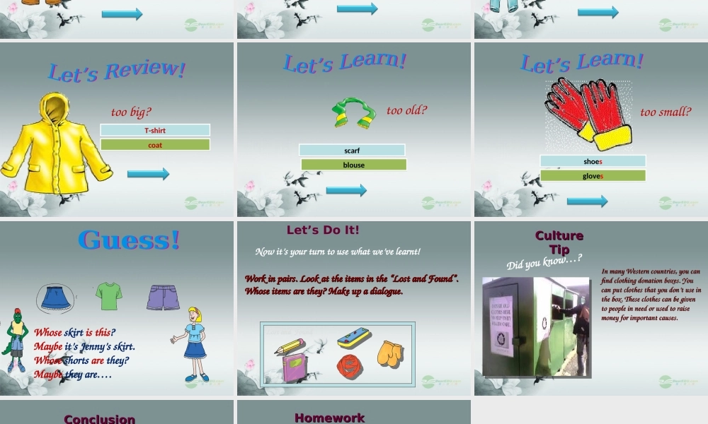 冀教初中英语七上《Lesson 9 Whose Coat Is This》PPT课件 (1).ppt