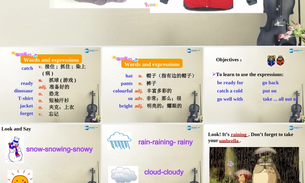 冀教初中英语七上《Lesson 10 Clothes for aa Cold Day》PPT课件 (3).ppt
