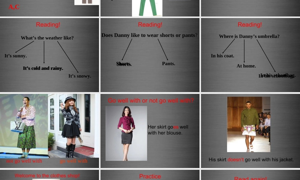 冀教初中英语七上《Lesson 10 Clothes for aa Cold Day》PPT课件 (5).ppt