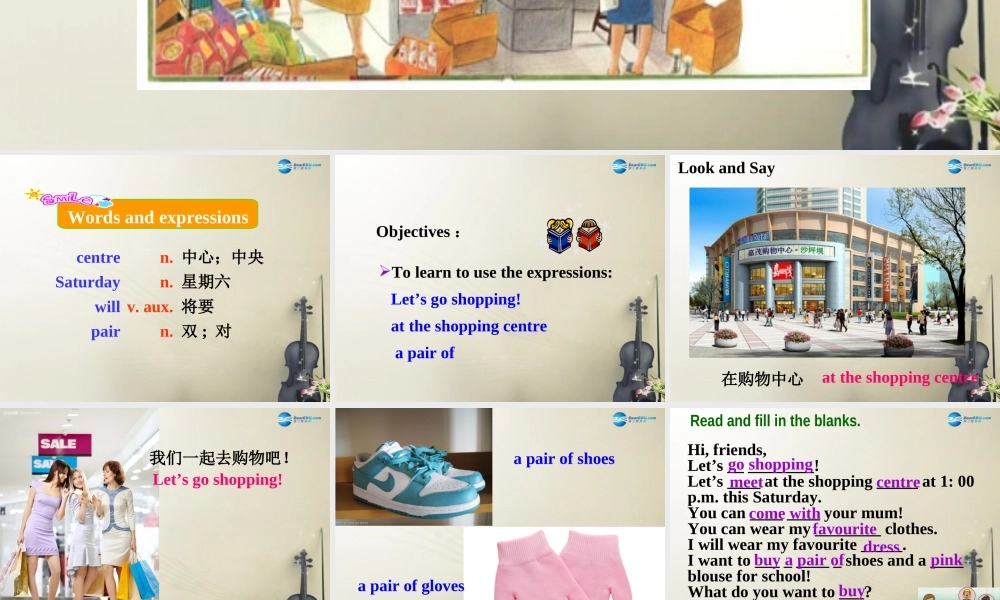 冀教初中英语七上《Lesson 12 Let's Go Shopping!》PPT课件 (3).ppt