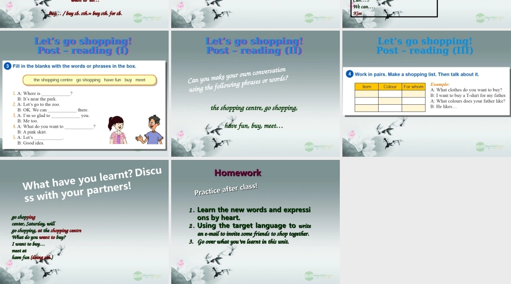 冀教初中英语七上《Lesson 12 Let's Go Shopping!》PPT课件 (1).ppt
