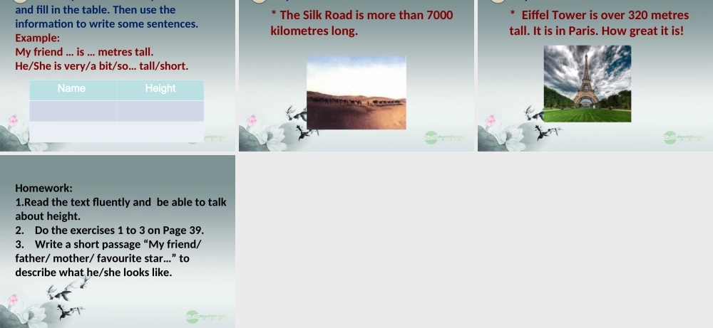 冀教初中英语七上《Lesson 15 Tall or Short》PPT课件 (2).ppt