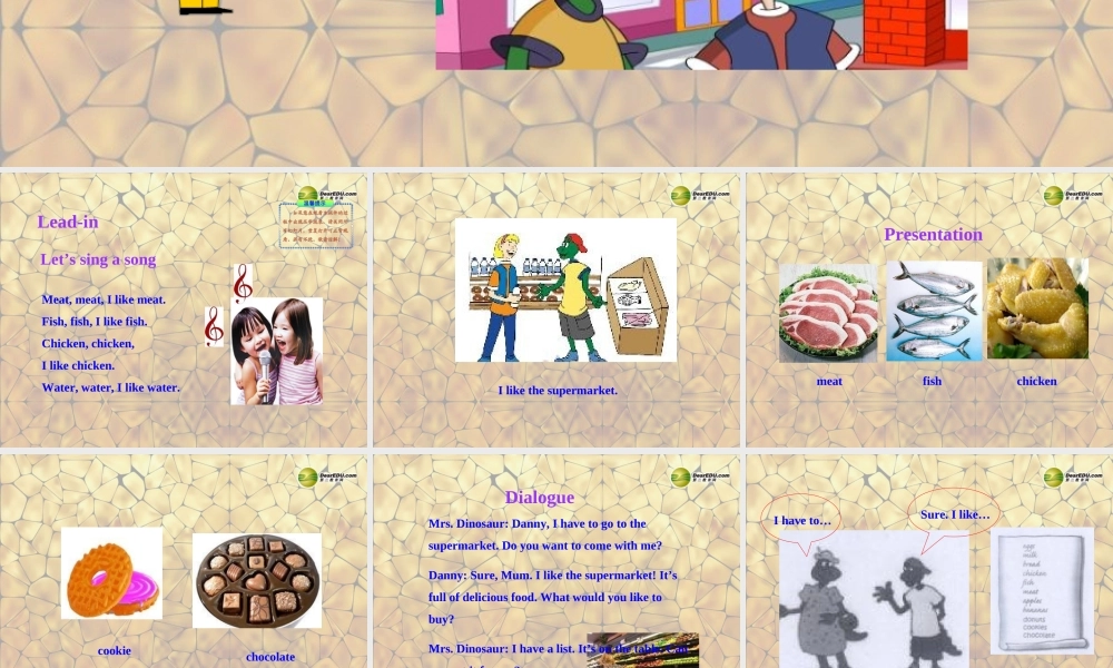 冀教初中英语七上《Lesson 20 I Like the Supermarket!》PPT课件 (1).ppt