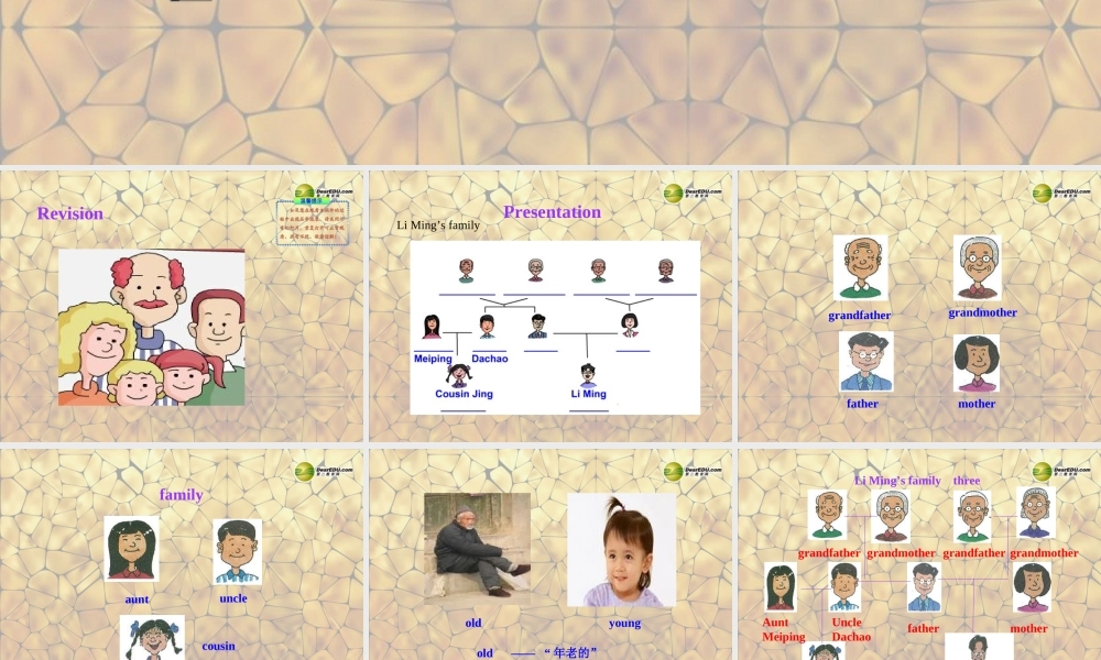 冀教初中英语七上《Lesson 26 Li Ming's Family》PPT课件 (1).ppt