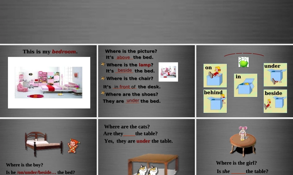 冀教初中英语七上《Lesson 27 Danny at Home》PPT课件 (4).ppt