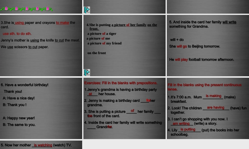 冀教初中英语七上《Lesson 29 A Birthday Card》PPT课件 (4).ppt