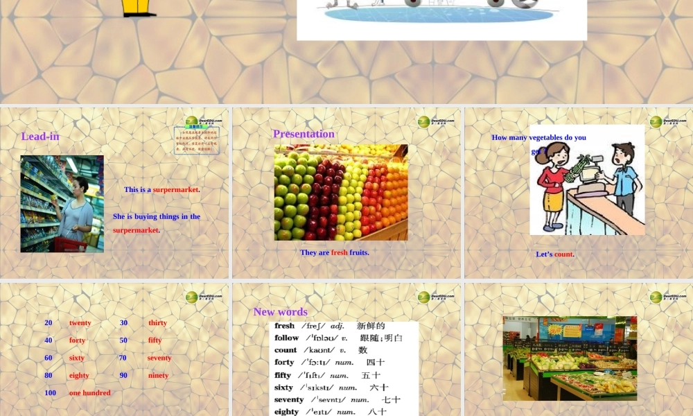 冀教初中英语七上《Lesson 32 At the Supermarket》PPT课件 (3).ppt