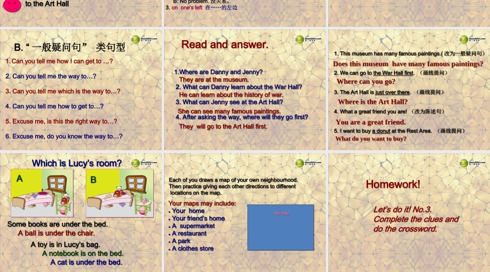 冀教初中英语七上《Lesson 35 Let's Go to the Museum!》PPT课件 (1).ppt