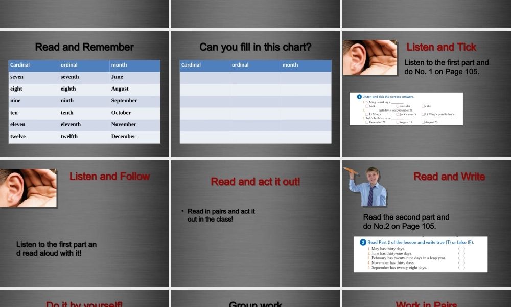 冀教初中英语七上《Lesson 40 When Is Your Birthday》PPT课件 (3).ppt