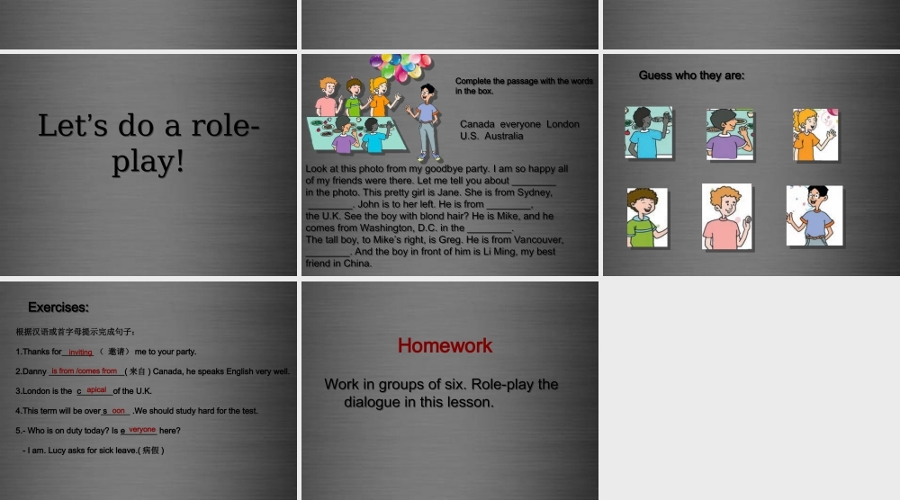 冀教初中英语七上《Lesson 44 Jack's Goodbye Party》PPT课件 (3).ppt