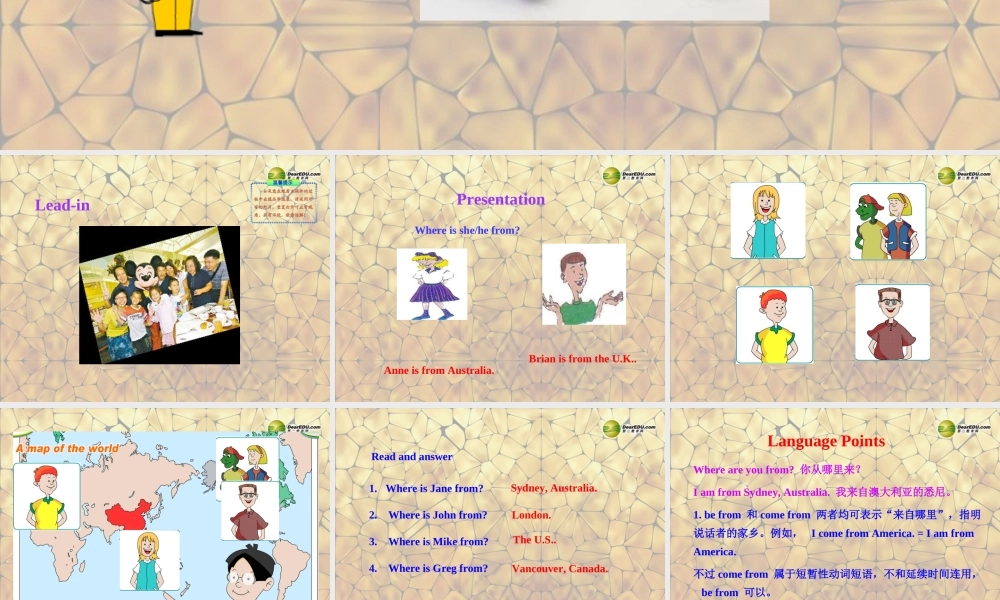 冀教初中英语七上《Lesson 44 Jack's Goodbye Party》PPT课件 (1).ppt