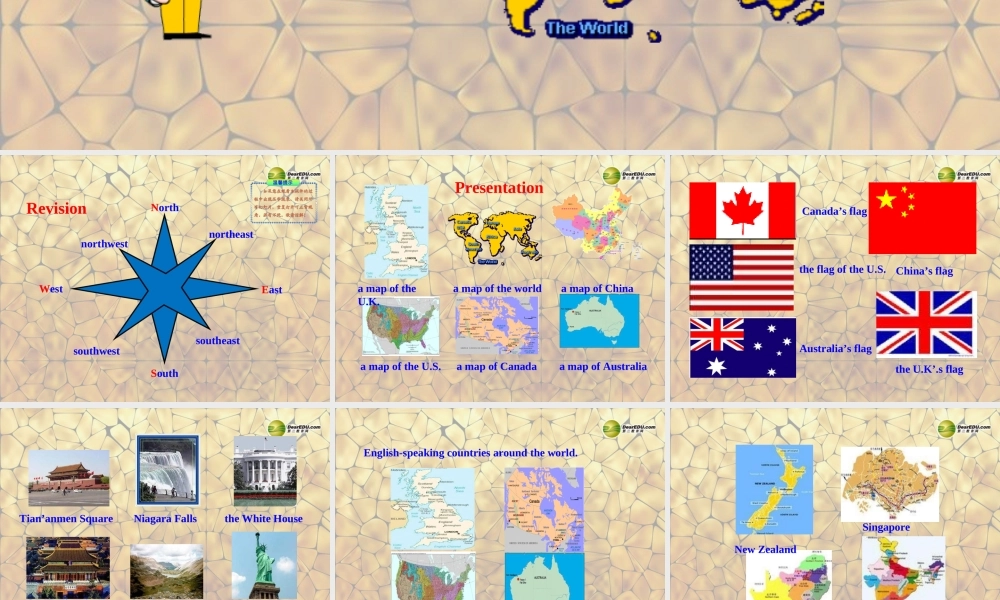 冀教初中英语七上《Lesson 48 English-Speaking Countries》PPT课件 (1).ppt