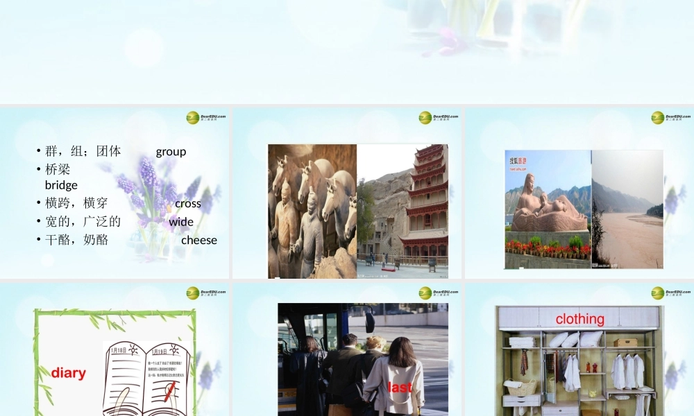 冀教初中英语七下《Lesson 6 Jenny's Diary》PPT课件 (1).ppt