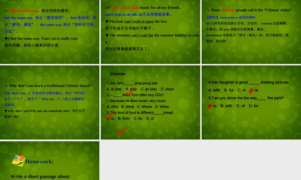 冀教初中英语七下《Lesson 10 Music and Dance》PPT课件 (2).ppt