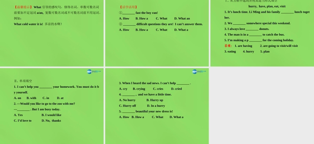 冀教初中英语七下《Lesson 22 Big Plans for the Weekend》PPT课件.ppt