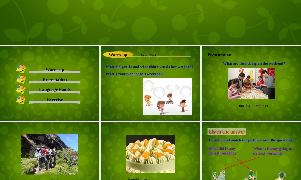 冀教初中英语七下《Lesson 24 How was Your Weekend》PPT课件 (3).ppt