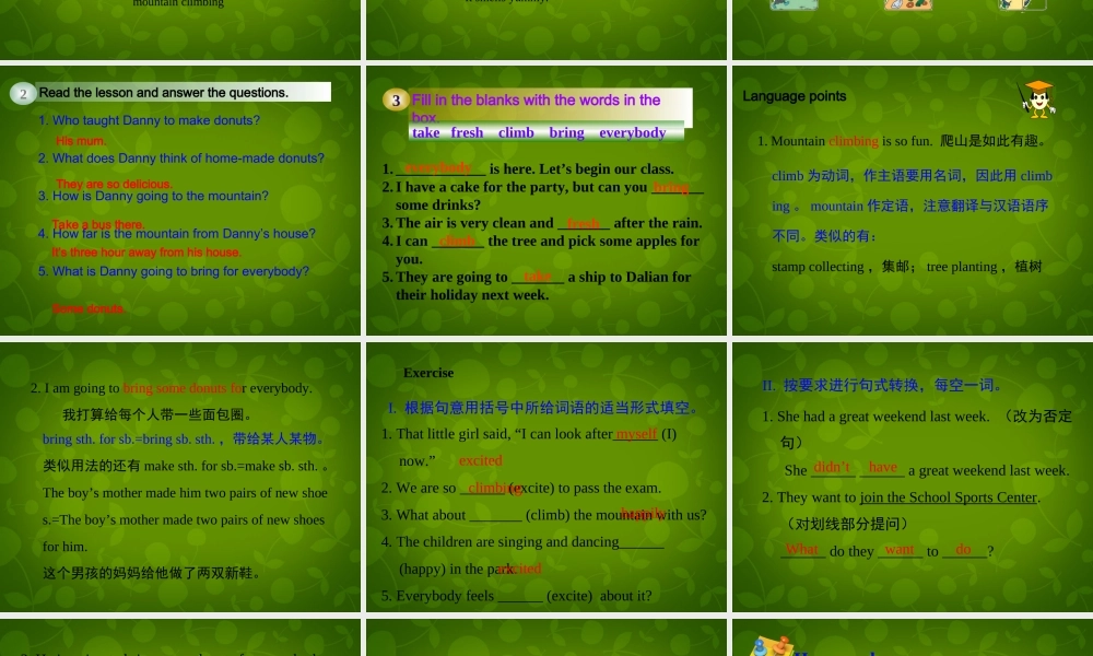 冀教初中英语七下《Lesson 24 How was Your Weekend》PPT课件 (3).ppt