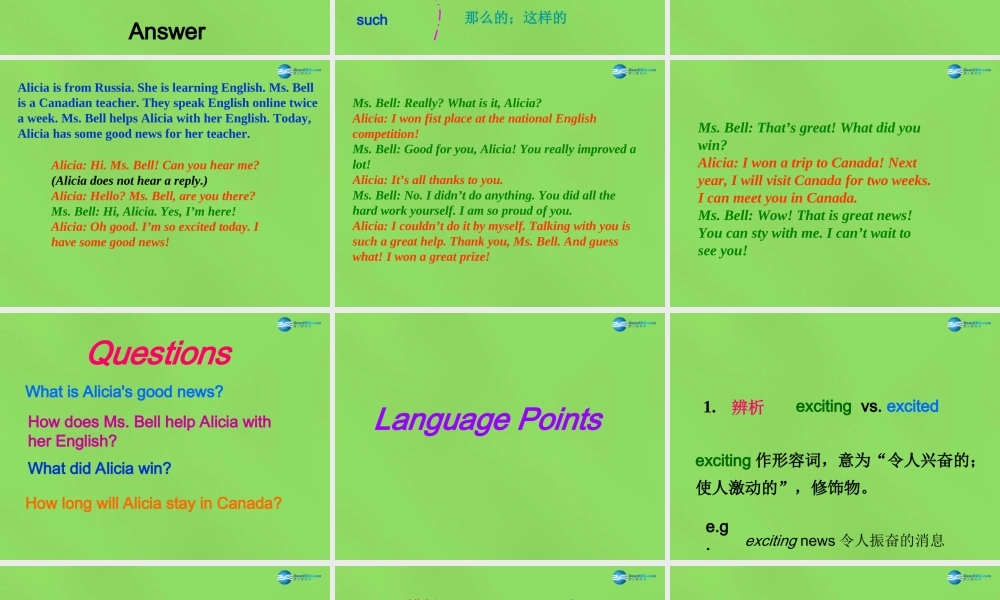 冀教初中英语七下《Lesson 26 Online Phone Calls》PPT课件 (4).ppt