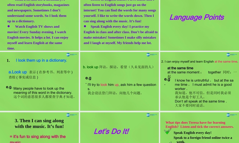 冀教初中英语七下《Lesson 28 How Do I Learn English》PPT课件 (4).ppt