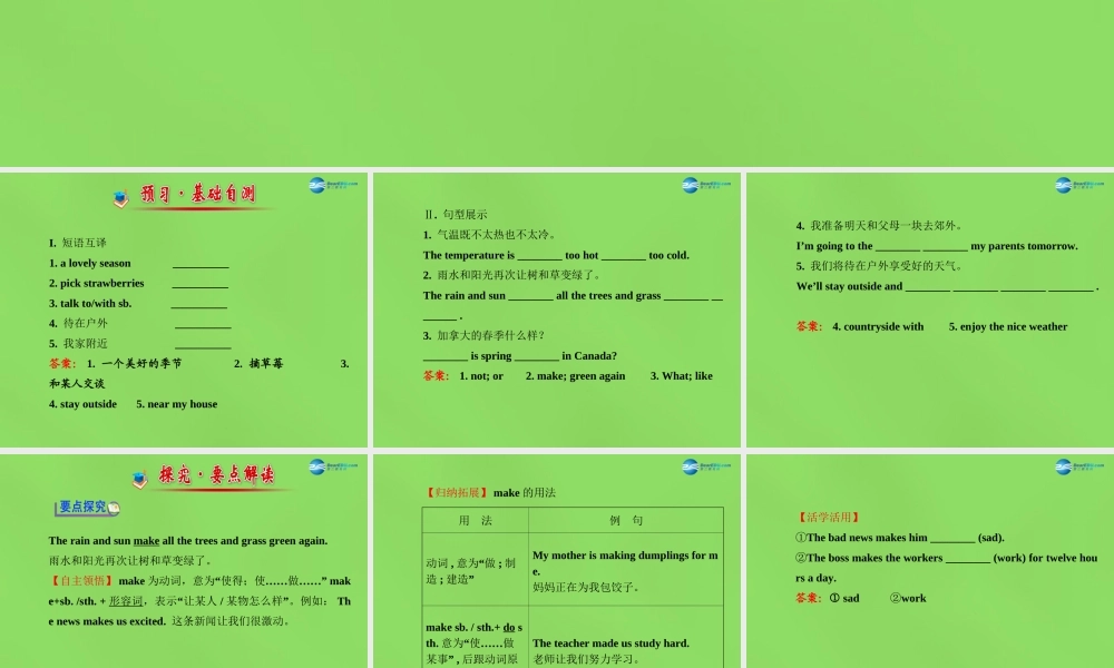 冀教初中英语七下《Lesson 36 Spring in China》PPT课件 (1).ppt