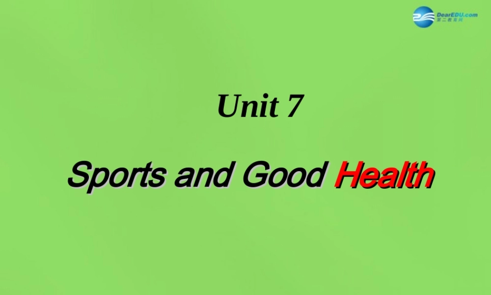 冀教初中英语七下《Lesson 37 You Are What You Eat!》PPT课件 (4).ppt