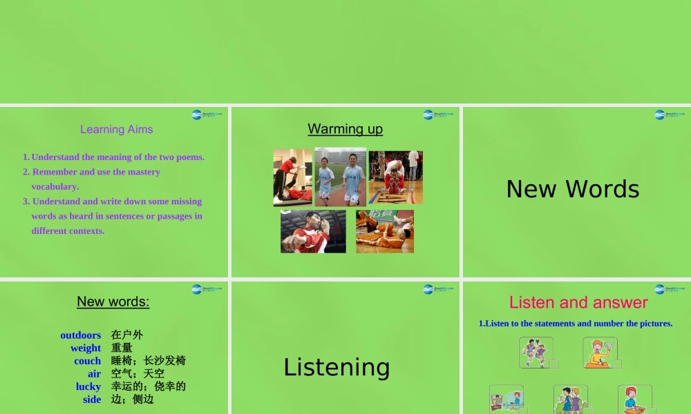 冀教初中英语七下《Lesson 40 Move Your Body》PPT课件 (4).ppt