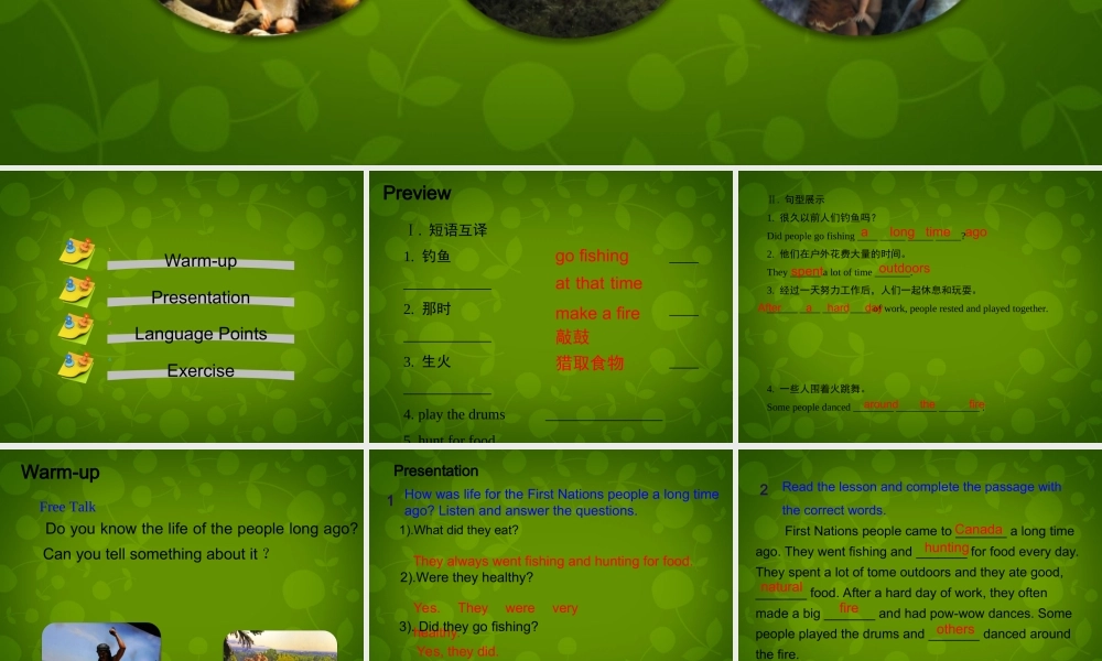 冀教初中英语七下《Lesson 41 Were People Healthy Then》PPT课件 (5).ppt