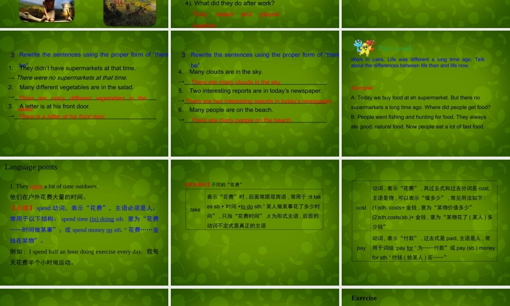 冀教初中英语七下《Lesson 41 Were People Healthy Then》PPT课件 (5).ppt