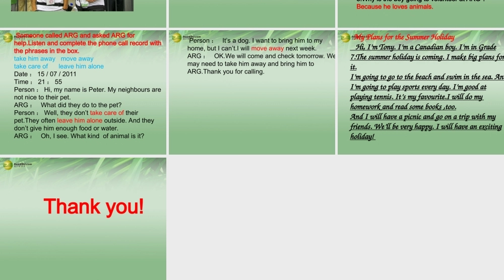 冀教初中英语七下《Lesson 44 Volunteering in Summer》PPT课件 (2).ppt