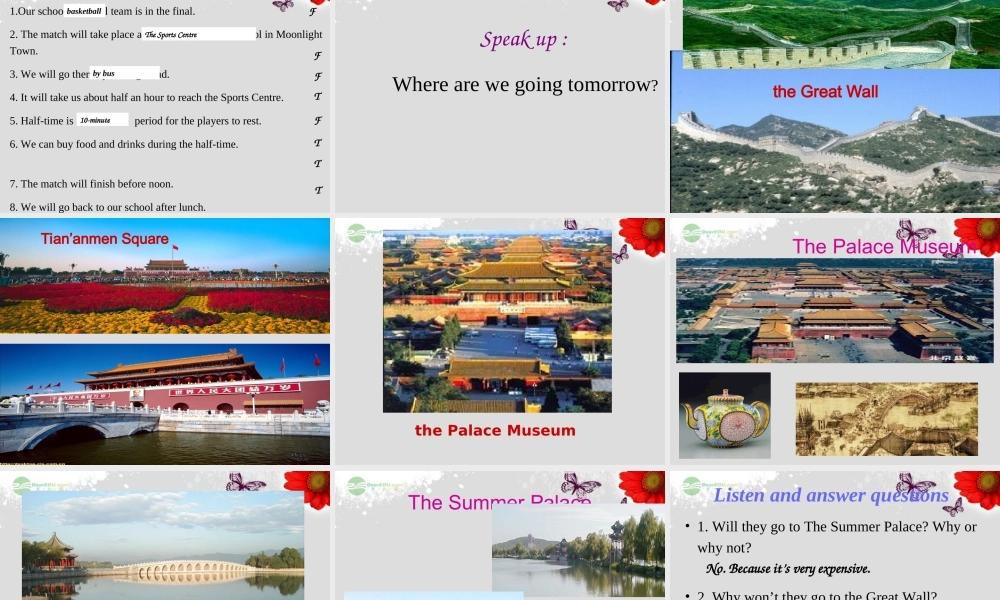 江苏省八年级英语上册 Unit 3 A day out Integrated skills课件.ppt