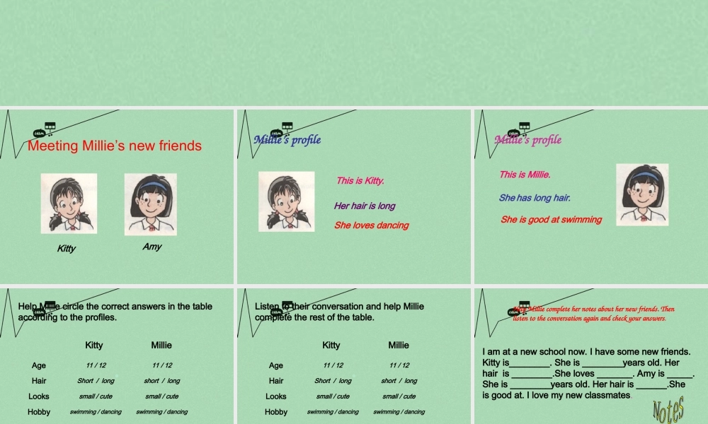 江苏省常州市新北区实验学校七年级英语上册《Unit 1 This is me》（integrated skils）课件 .ppt