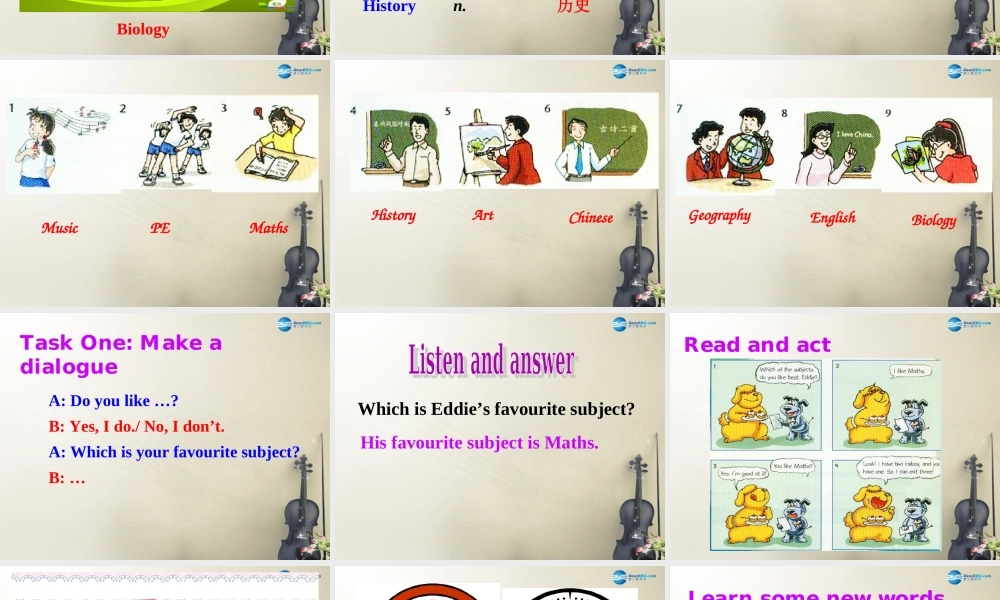 江苏省大丰市万盈第二中学七年级英语上册 Unit 3 Welcome to our school Welcome to the unit课件 .ppt