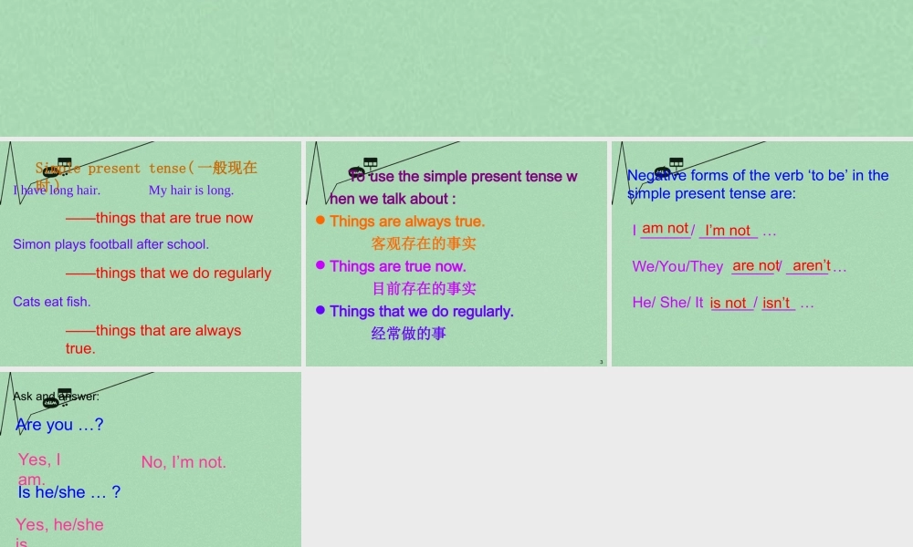 江苏省丹徒区世业实验学校七年级英语上册 Unit 1 This is me Grammar课件 .ppt