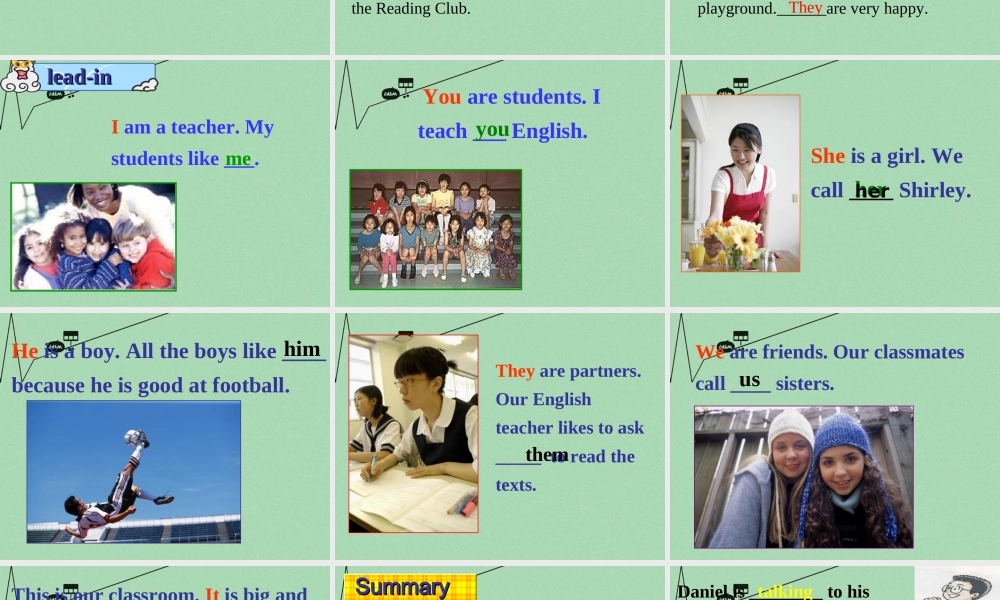 江苏省丹徒区世业实验学校七年级英语上册 Unit 3 Welcome to our school Grammar课件 .ppt
