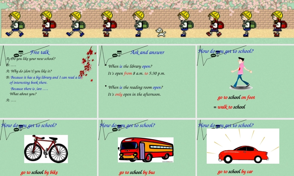 江苏省丹徒区世业实验学校七年级英语上册 Unit 3 Welcome to our school Integrated skills课件 .ppt