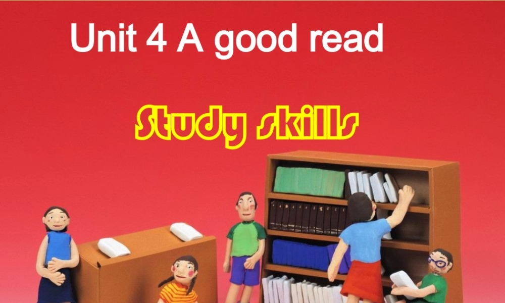 江苏省东海县横沟中学八年级英语下册 Unit 4 A good read Study skills课件 .ppt