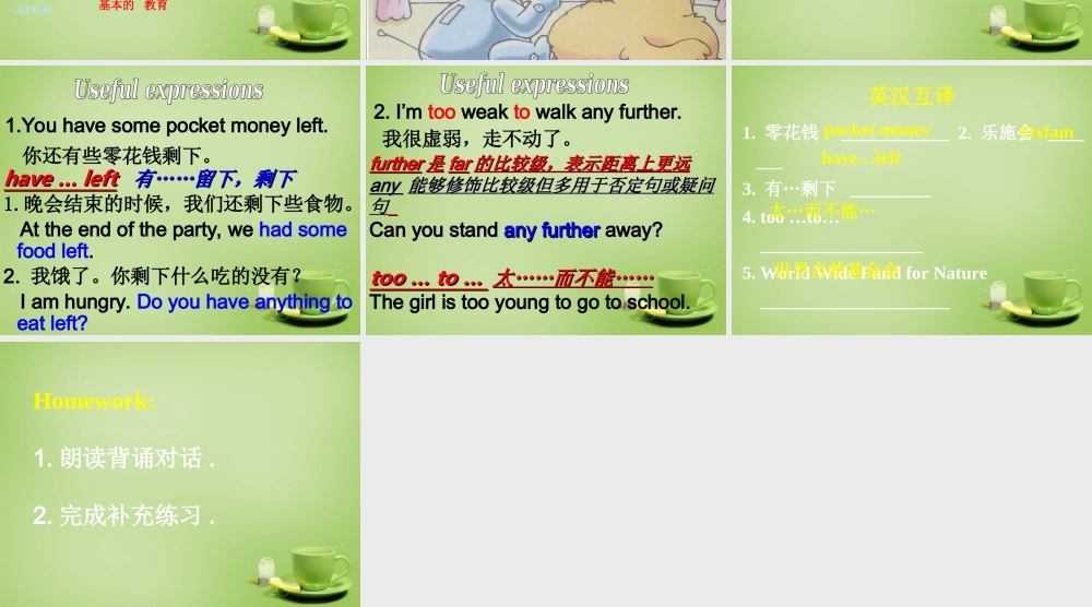 江苏省东海县横沟中学八年级英语下册 Unit 7 International Charities Comic & Welcome课件 .ppt
