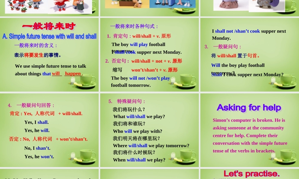 江苏省东海县横沟中学七年级英语下册 Unit 2 Neighbours Grammar课件 .ppt