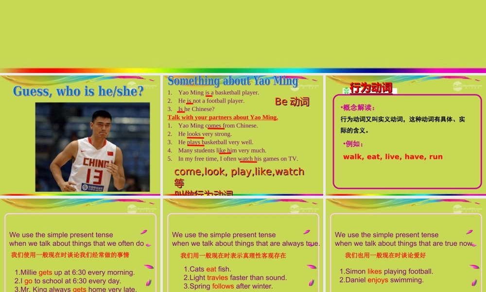 江苏省东海县洪庄镇中学八年级英语上册《Unit 2 Let’s play sports》课件.ppt