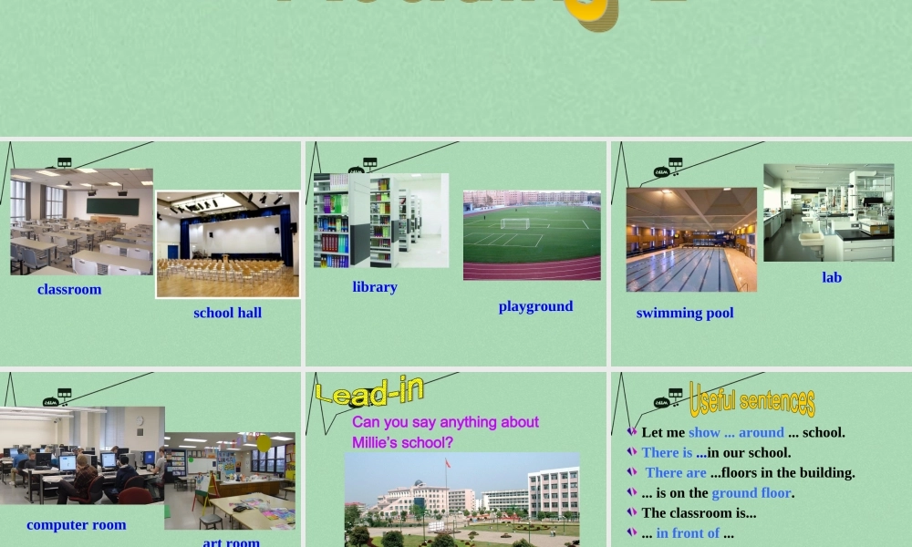 江苏省东台市南沈灶镇中学七年级英语上册 Unit 3 Welcome to our school课件 .ppt