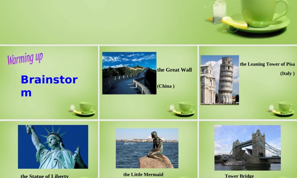 江苏省姜堰区叶甸初级中学八年级英语下册 Unit 3 Online tours Integrated Skills课件 .ppt