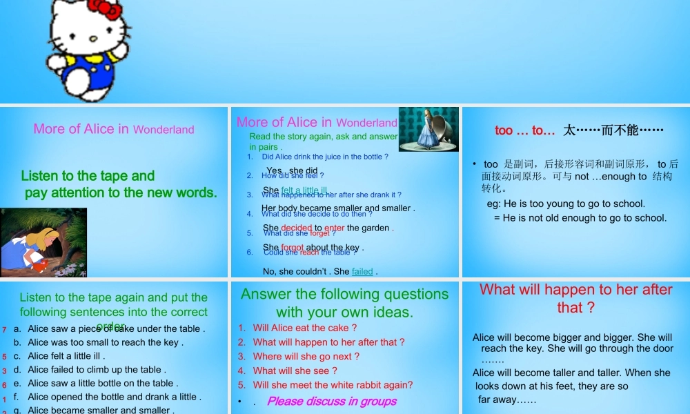 江苏省靖江市新港城初级中学七年级英语下册《Unit 6 Outdoor fun Task》课件 .ppt