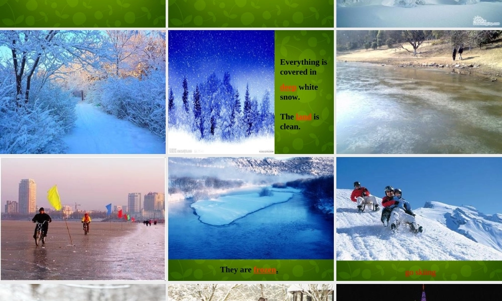 江苏省句容市后白中学八年级英语上册 Unit 7 Seasons知识梳理课件1.ppt