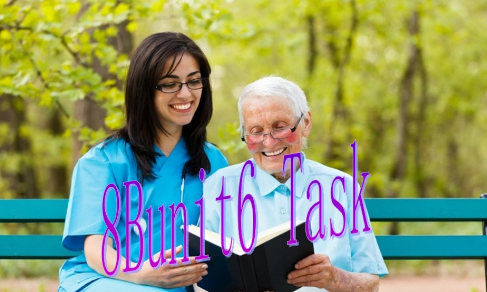 江苏省句容市天王中学八年级英语下册《Unit 6 Sunshine for all Task》课件 .ppt