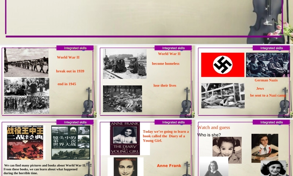 江苏省句容市天王中学九年级英语上册 Unit 4 Growing up Integrated skills课件 .ppt