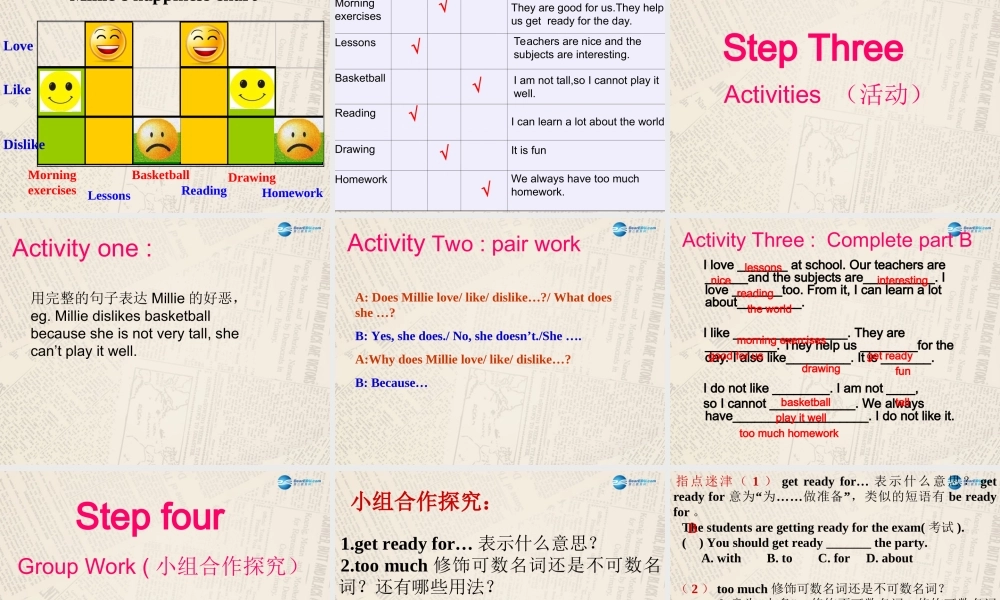 江苏省句容市天王中学七年级英语上册 Unit 4 My day Task课件 .ppt