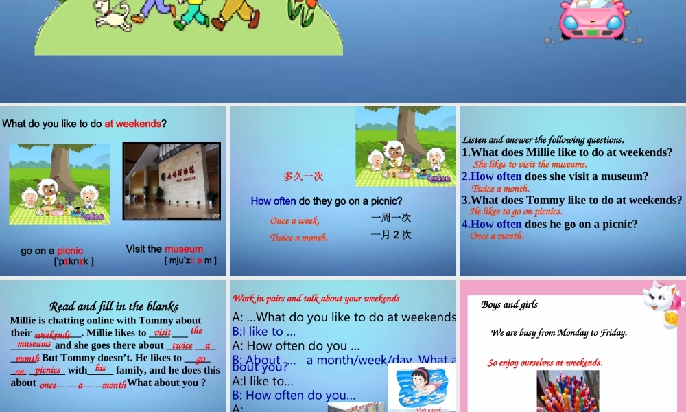 江苏省句容市天王中学七年级英语上册《Unit 4 My Day》Integrated skills课件 .ppt